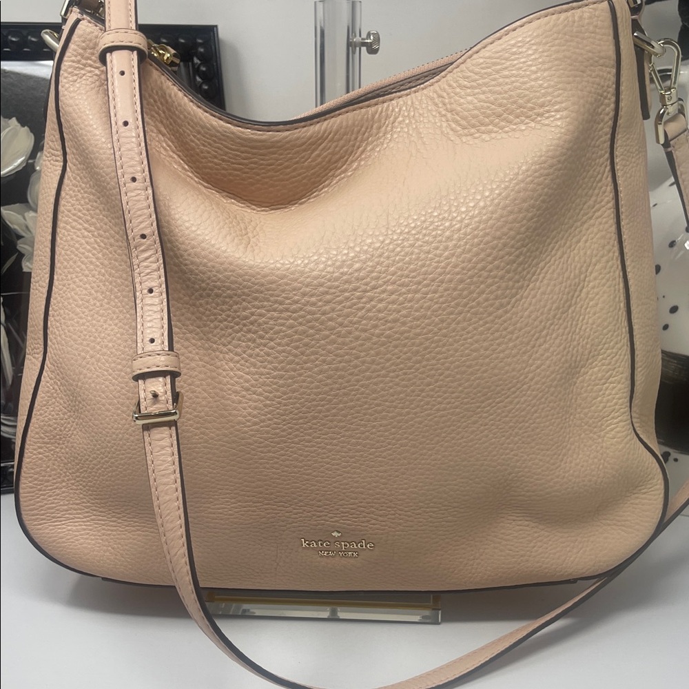 Kate Spade Jackson Double Compartment Pebbled Leather Two-way Bag - Picture 3 of 14